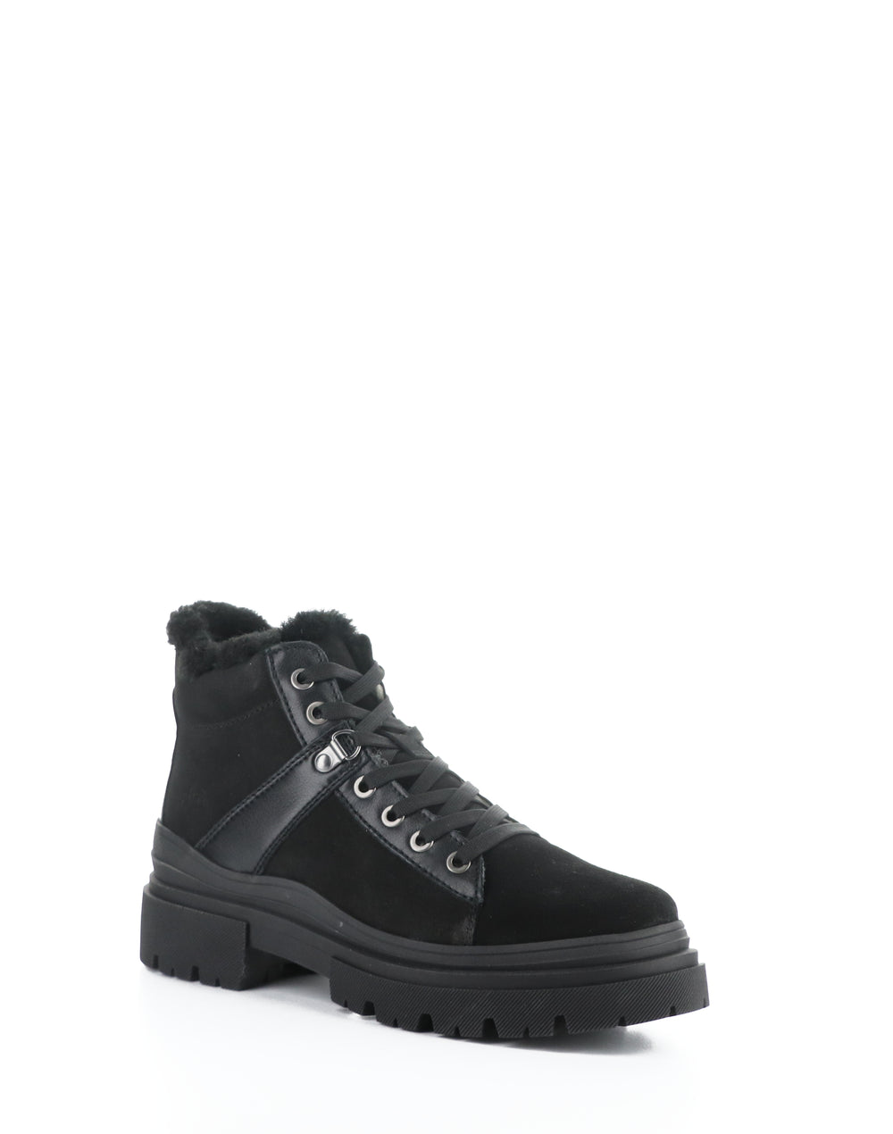River Black Suede/Feel/Murta Faux Fur
