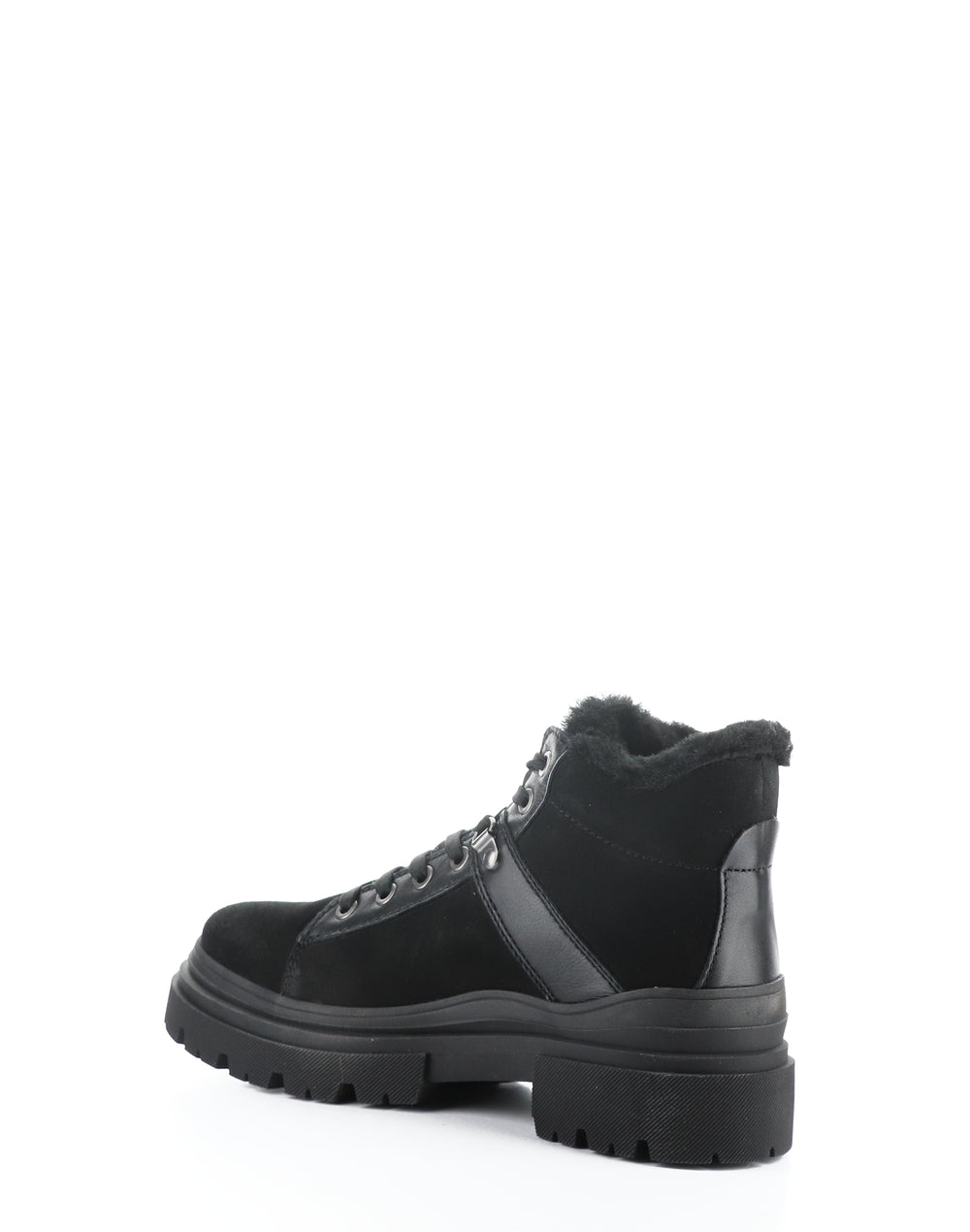 River Black Suede/Feel/Murta Faux Fur