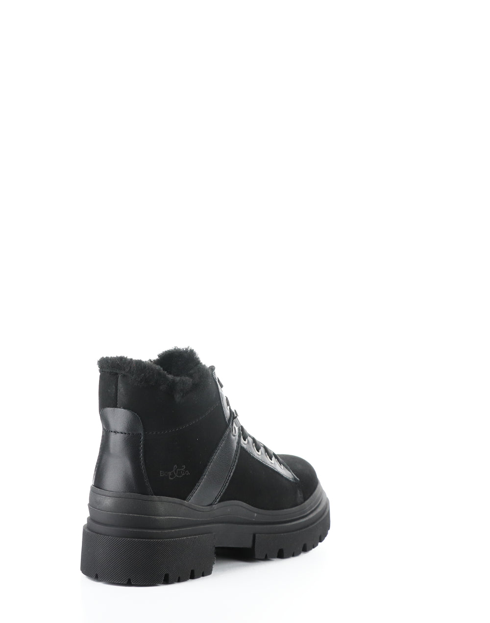 River Black Suede/Feel/Murta Faux Fur