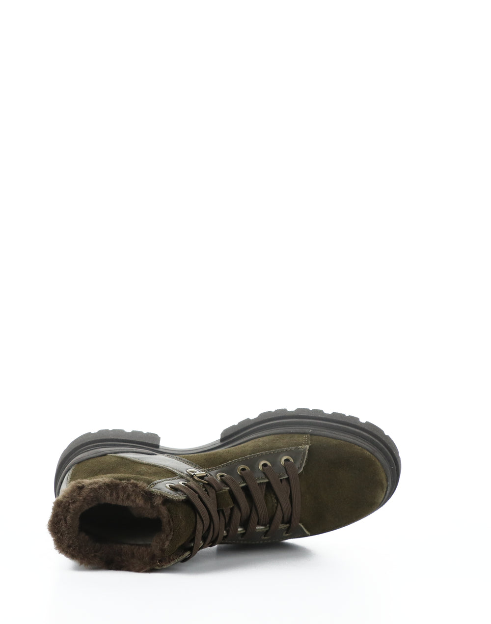 River Olive/Dark Brown Suede/Feel/Murta Faux Fur