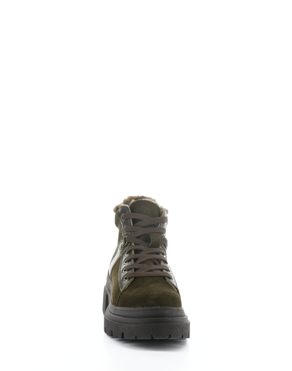 River Olive/Dark Brown Suede/Feel/Murta Faux Fur
