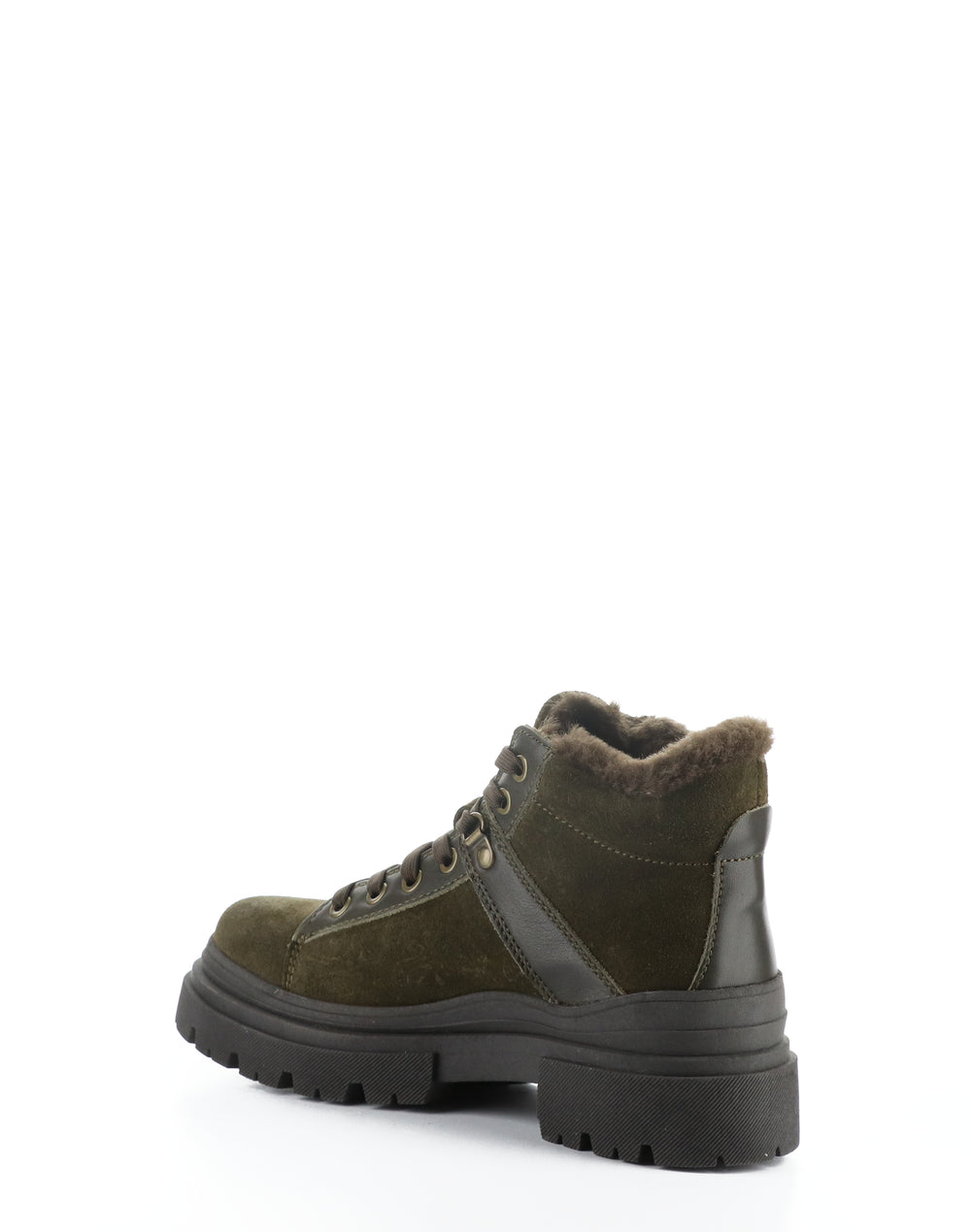 River Olive/Dark Brown Suede/Feel/Murta Faux Fur