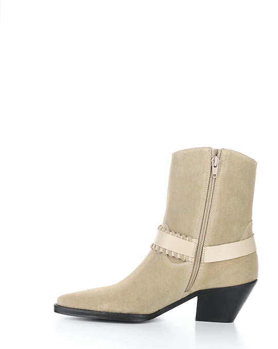 Tartan Beige Suede