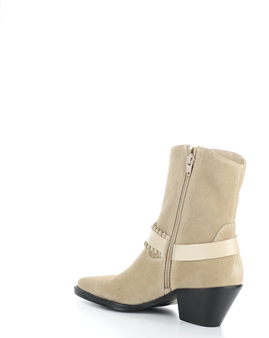 Tartan Beige Suede