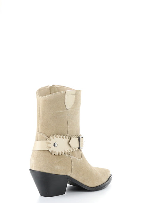 Tartan Beige Suede