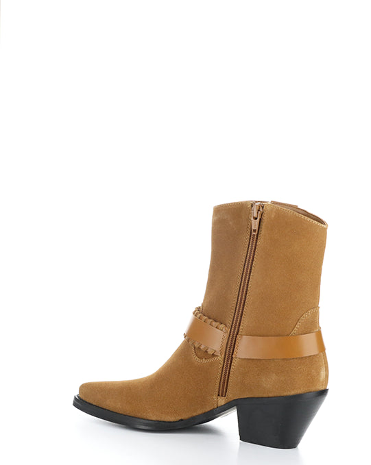 Tartan Cognac Suede