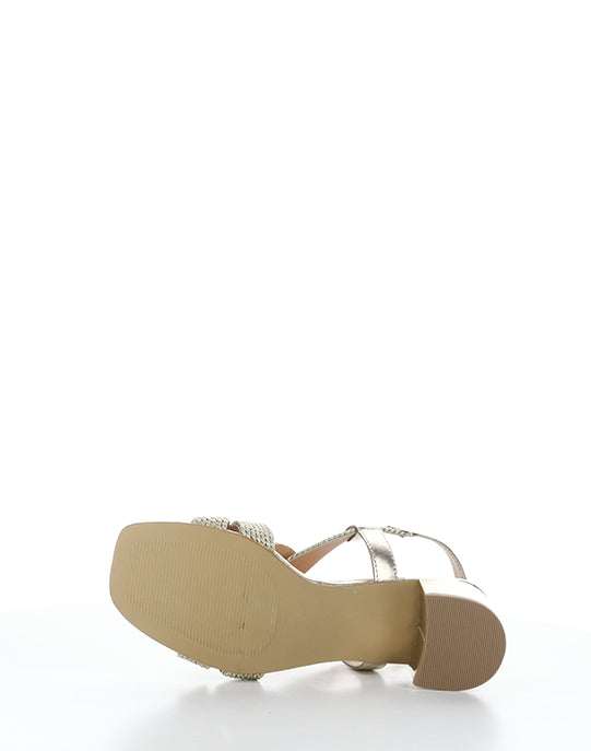 Upbeat Gold Leather/Rope
