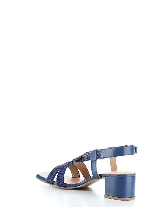 Upbeat Navy Leather/Rope