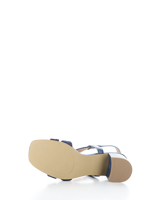 Upbeat Navy Leather/Rope