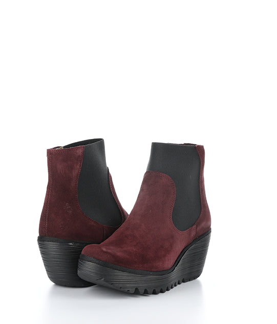 Yade398Fly 008 Wine Oil Suede