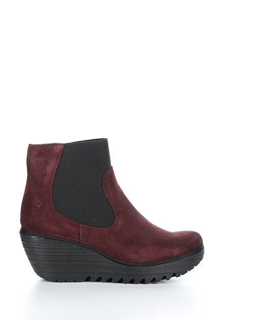 Yade398Fly 008 Wine Oil Suede