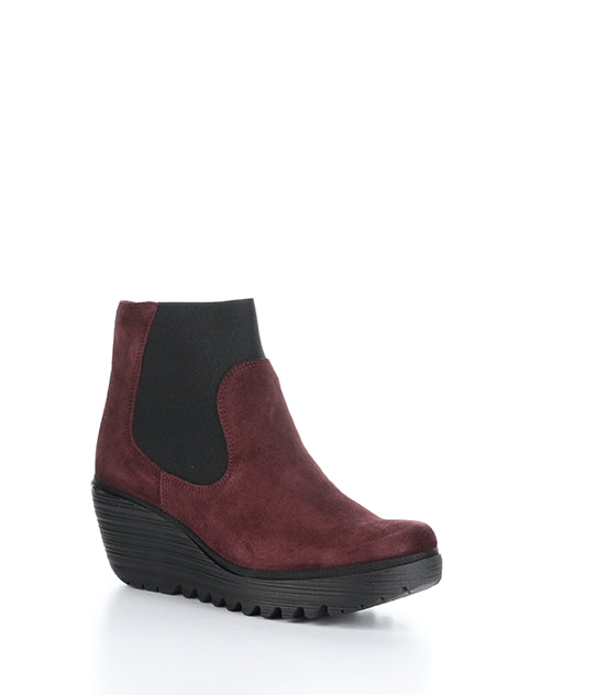Yade398Fly 008 Wine Oil Suede