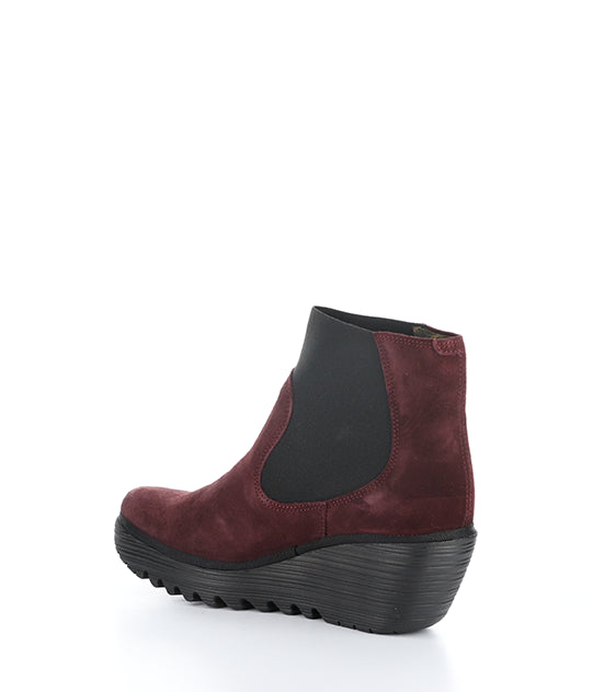 Yade398Fly 008 Wine Oil Suede