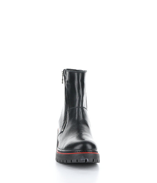 Zap Black Feel Leather