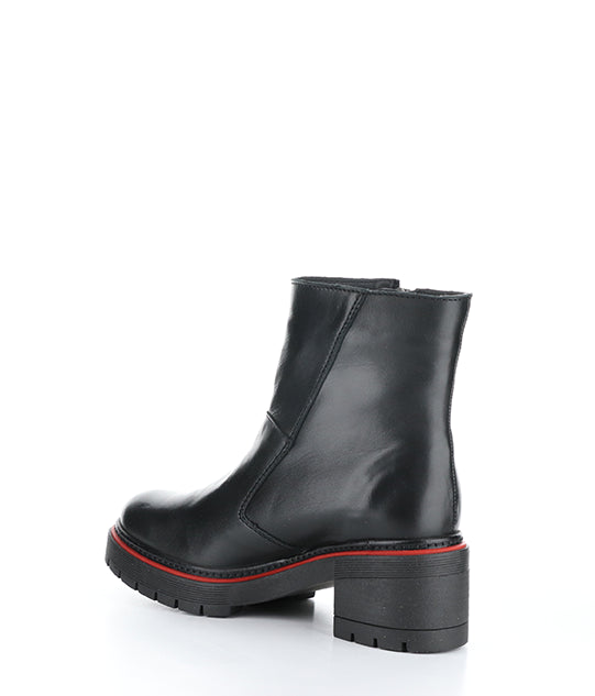 Zap Black Feel Leather