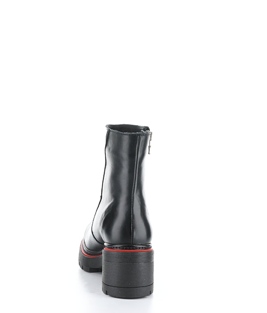 Zap Black Feel Leather