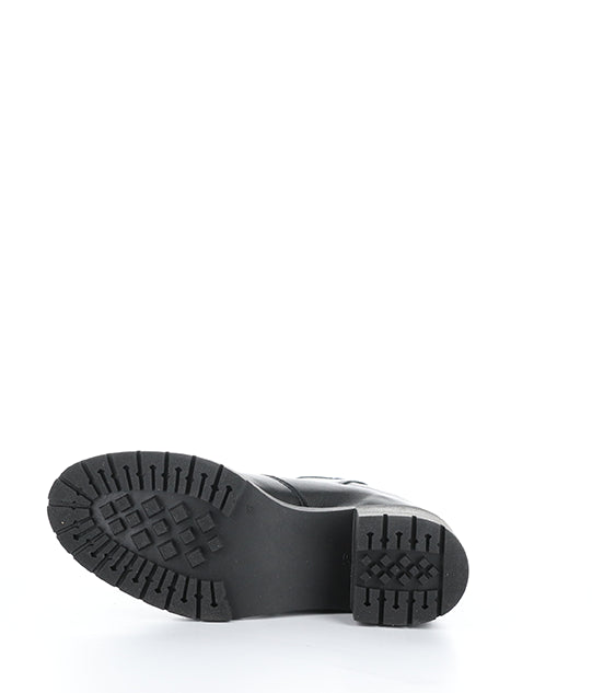 Zap Black Feel Leather