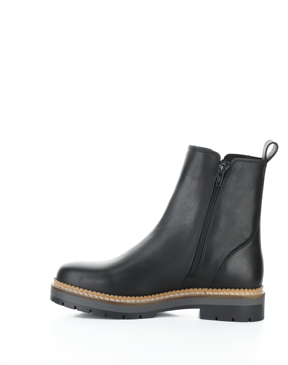 Among Black Feel Leather
