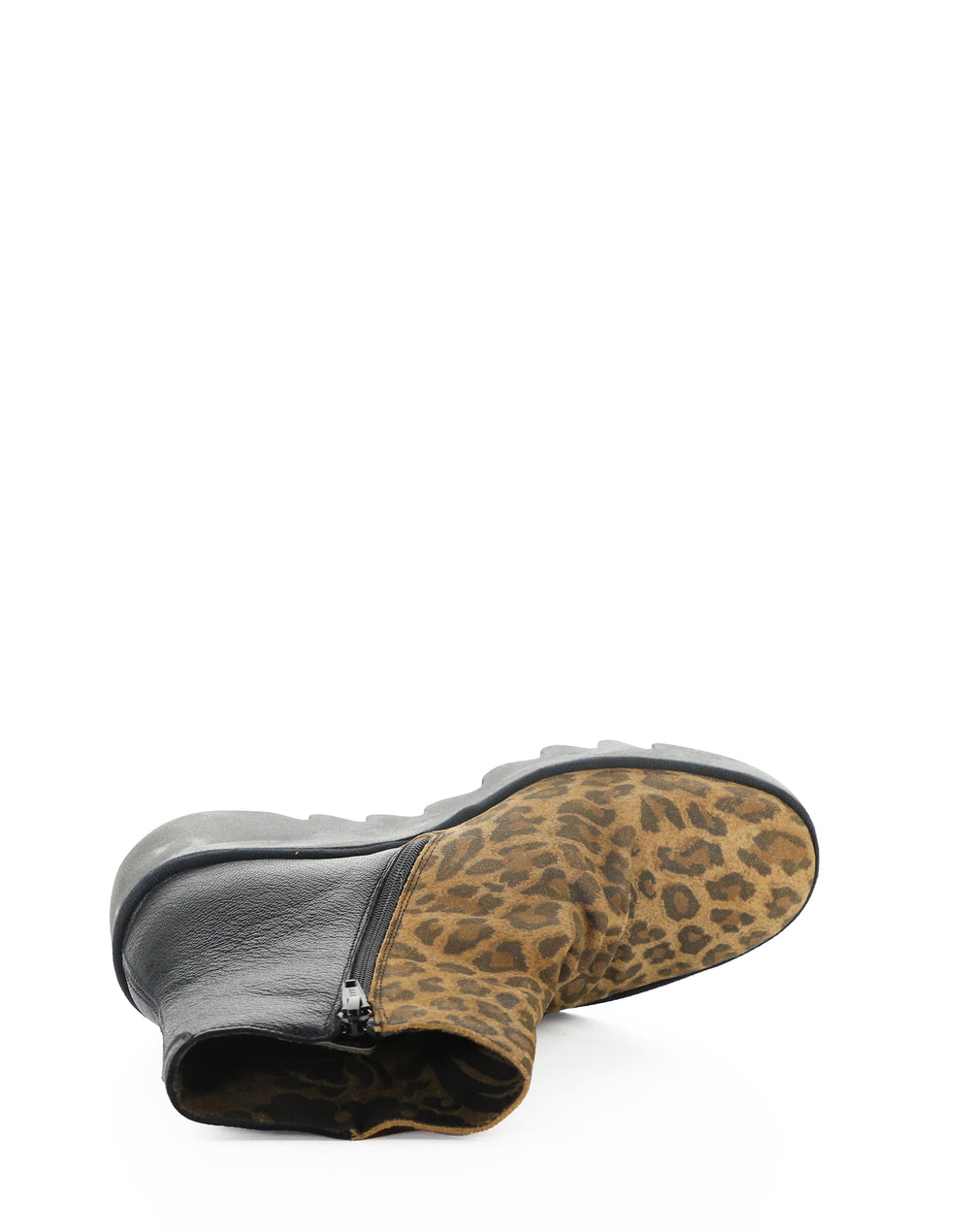 BAAN538FLY 019 CAMEL SUEDE LEOPARD/MOUSSE