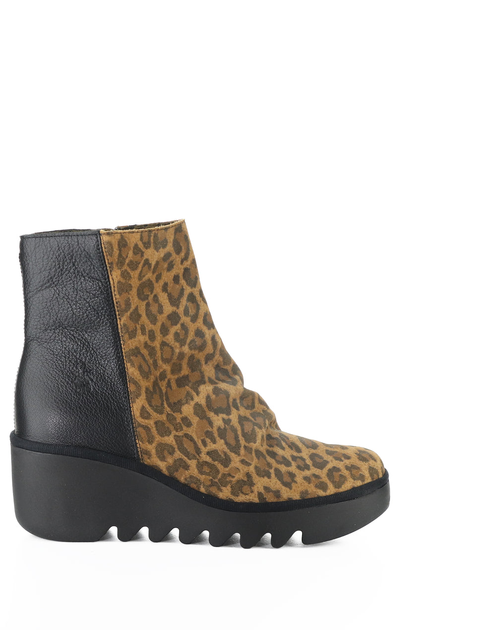 BAAN538FLY 019 CAMEL SUEDE LEOPARD/MOUSSE