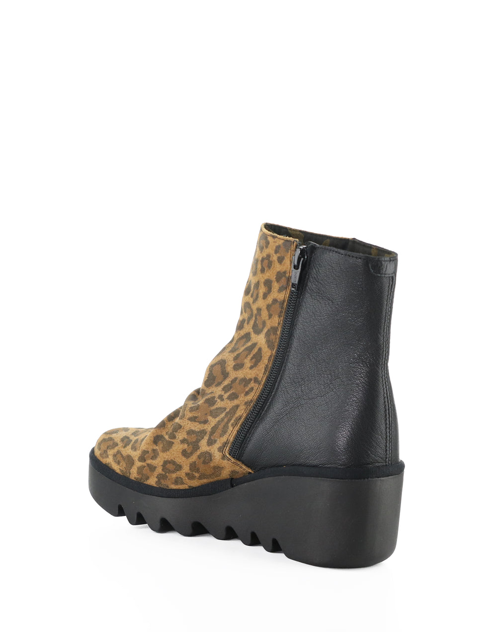 BAAN538FLY 019 CAMEL SUEDE LEOPARD/MOUSSE