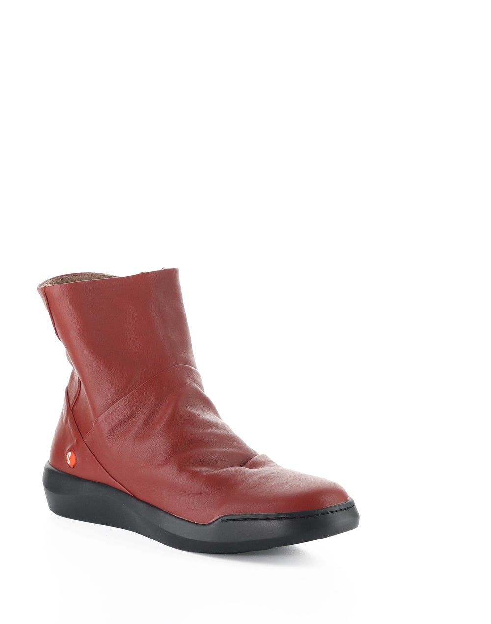 BLER550SOF 002 RED SMOOTH LEATHER