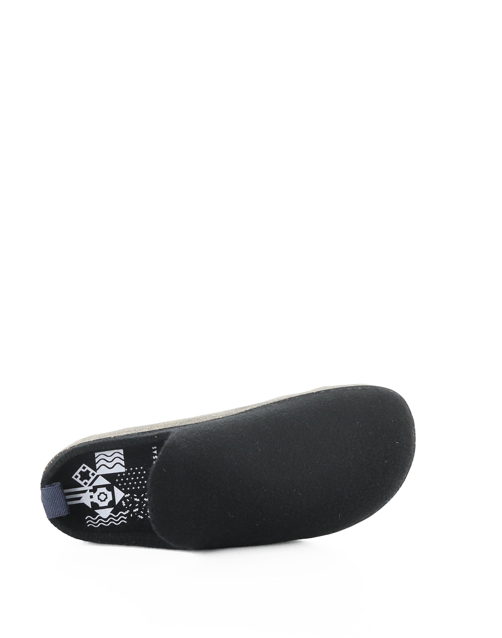 COME023ASP 010 BLACK TWEED/FELT