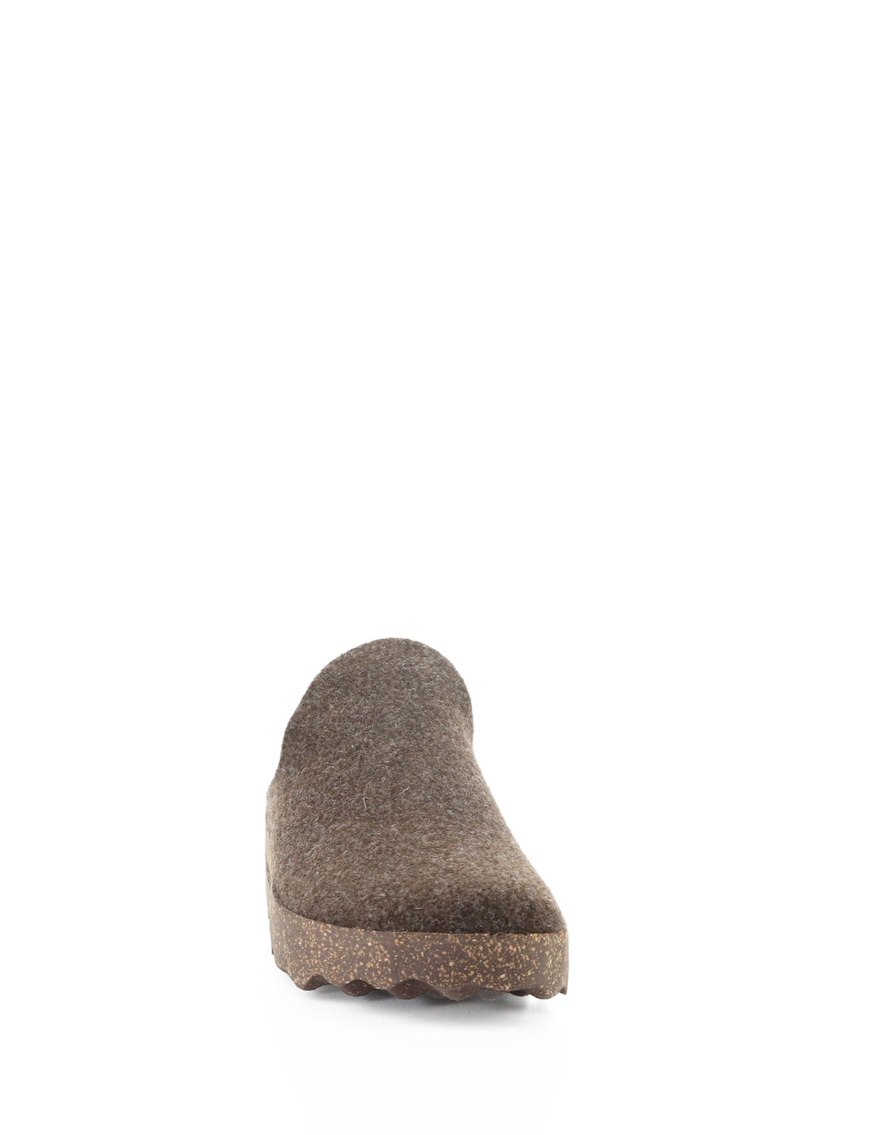 COME023ASP 097 DK BROWN TWEED/FELT