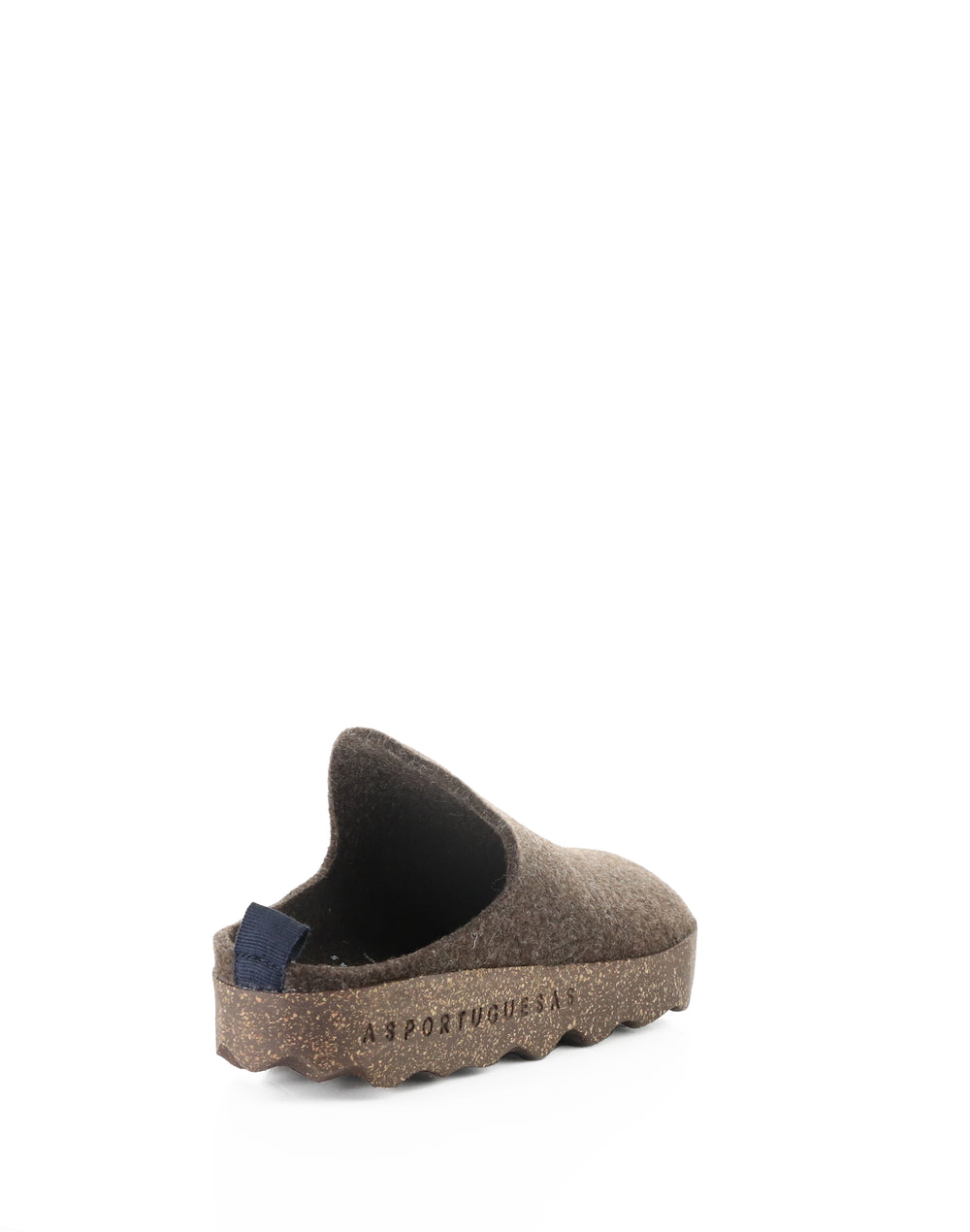 COME023ASP 097 DK BROWN TWEED/FELT
