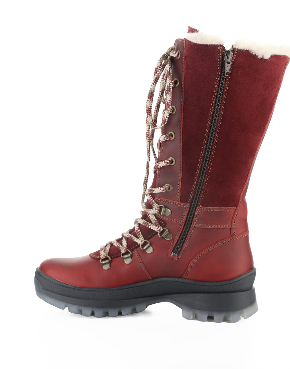 DELL RED SADDLE/SUEDE