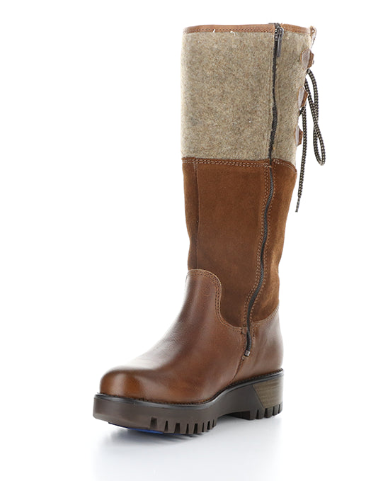 GOOSE PRIMA COGNAC/REDWOOD/BEIGE GOBI/SUEDE/TWEED