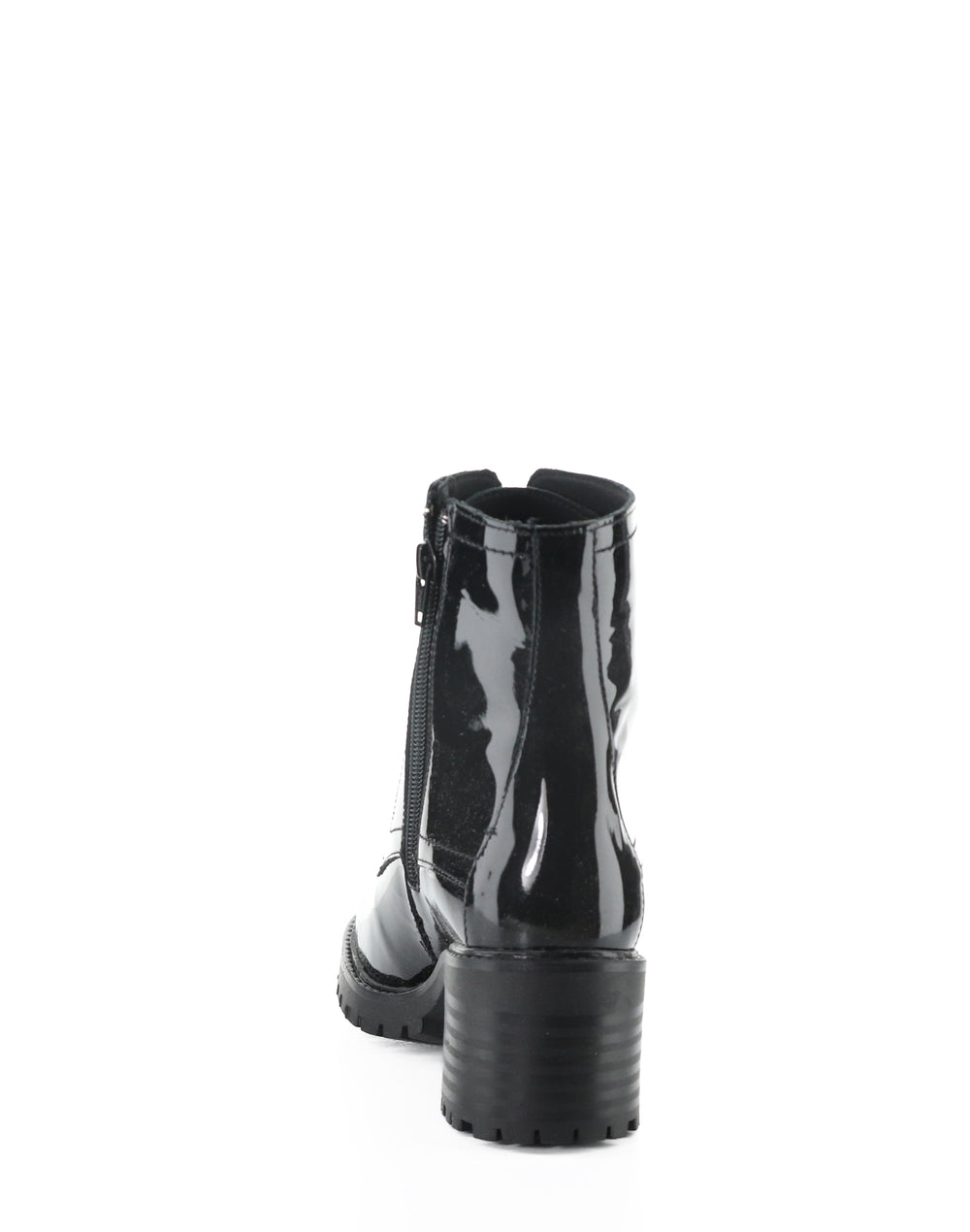 INDIE BLACK PATENT/ELASTIC