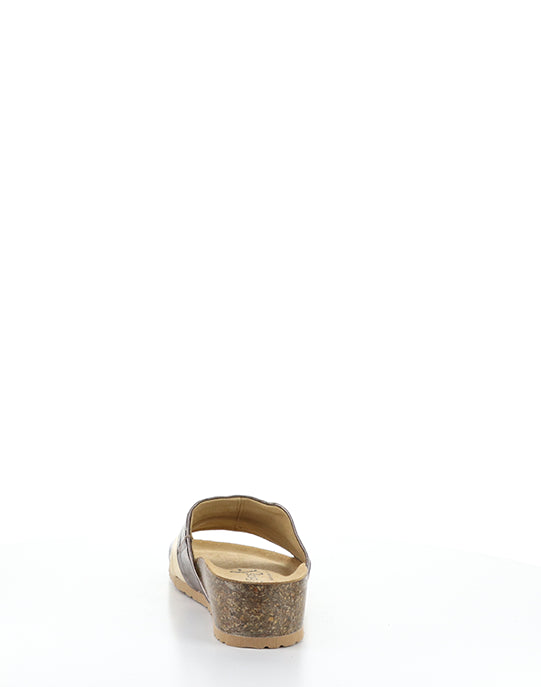Libby Anthracite Combi Metallic Nappa