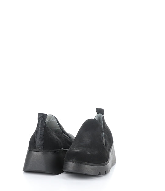 Pece406Fly 005 Black Kid Suede
