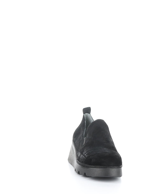 Pece406Fly 005 Black Kid Suede