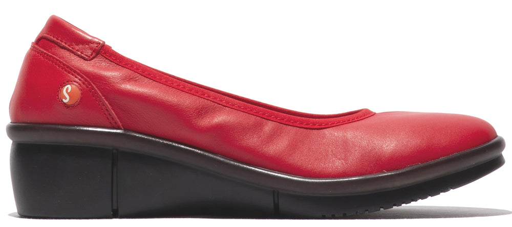 REM822SOF 003 CHERRY RED SMOOTH LEATHER