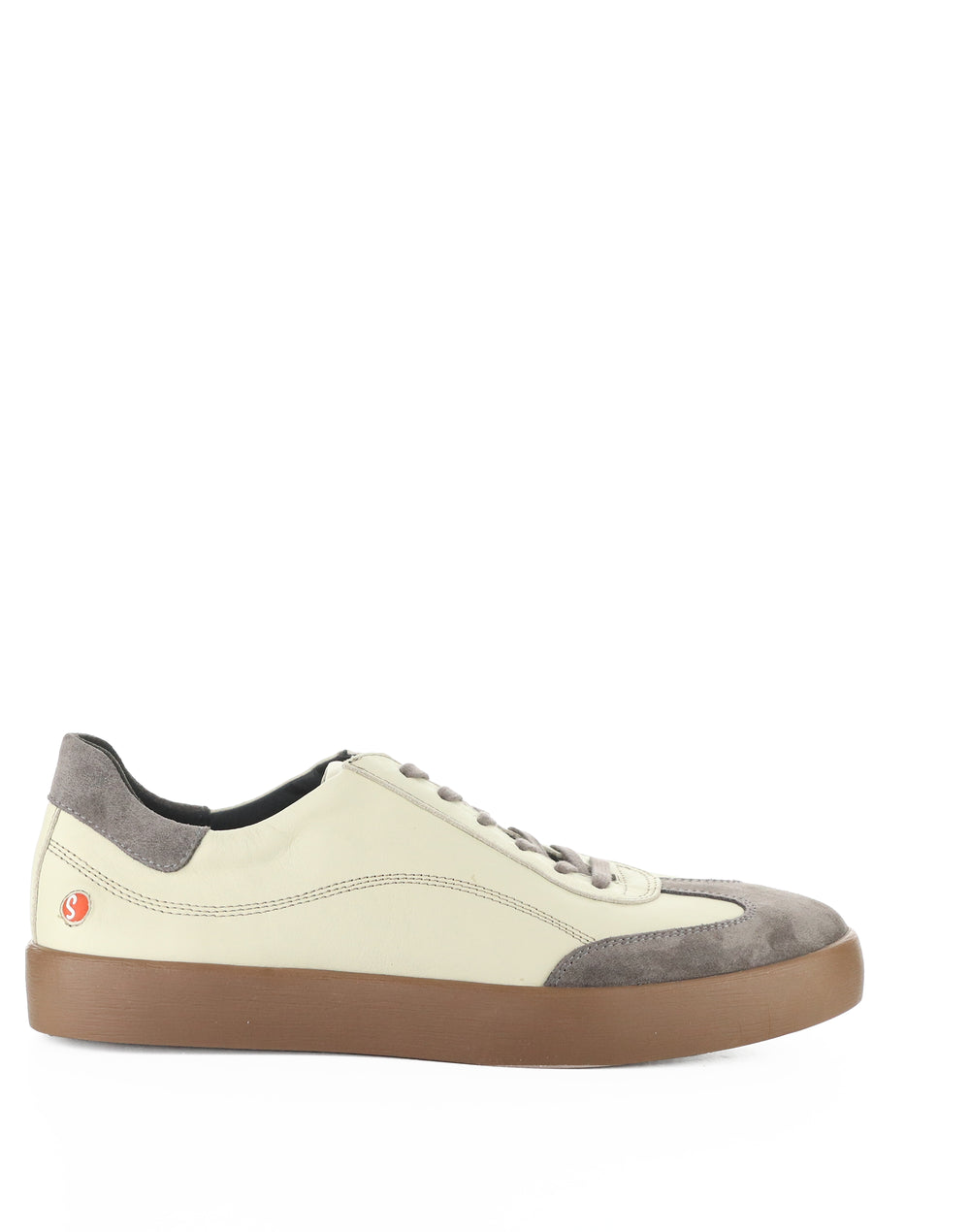 ROVE845SOF 002 ECRU/TAUPE SMOOTH LEATHER