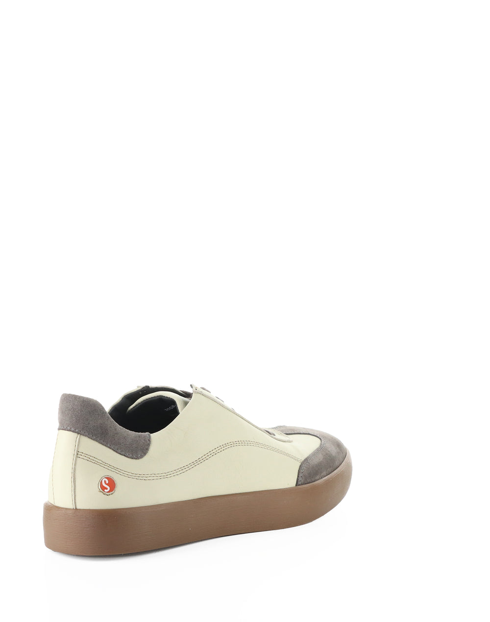 ROVE845SOF 002 ECRU/TAUPE SMOOTH LEATHER