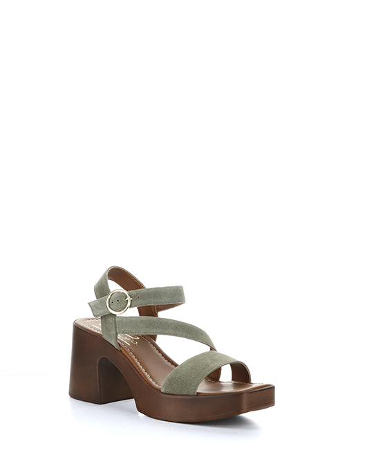 Veda Olive Suede