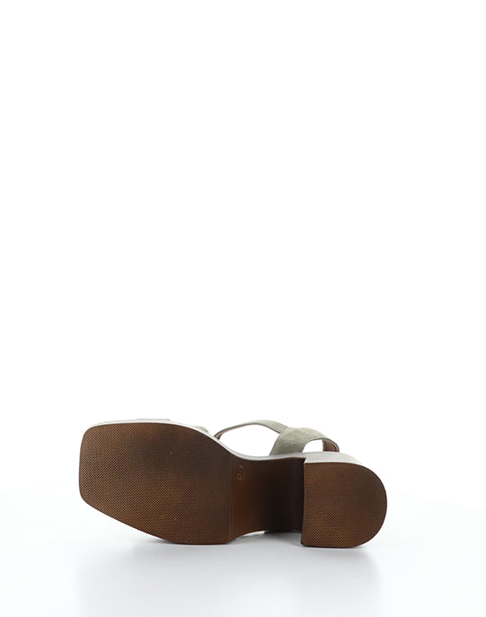 Veda Olive Suede